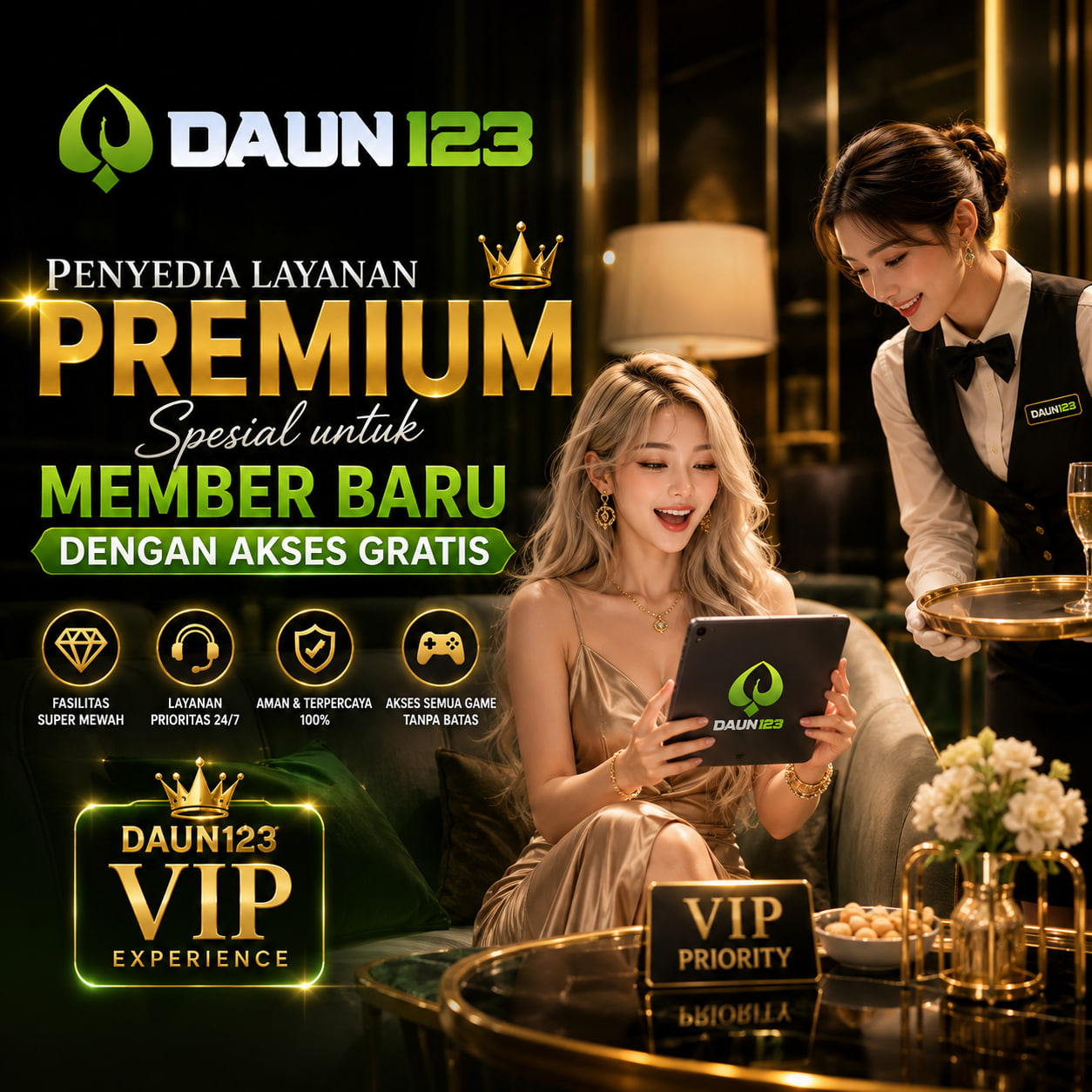 DAUN123 - Penyedia Layanan Premium Spesial untuk Member Baru dengan Akses Gratis